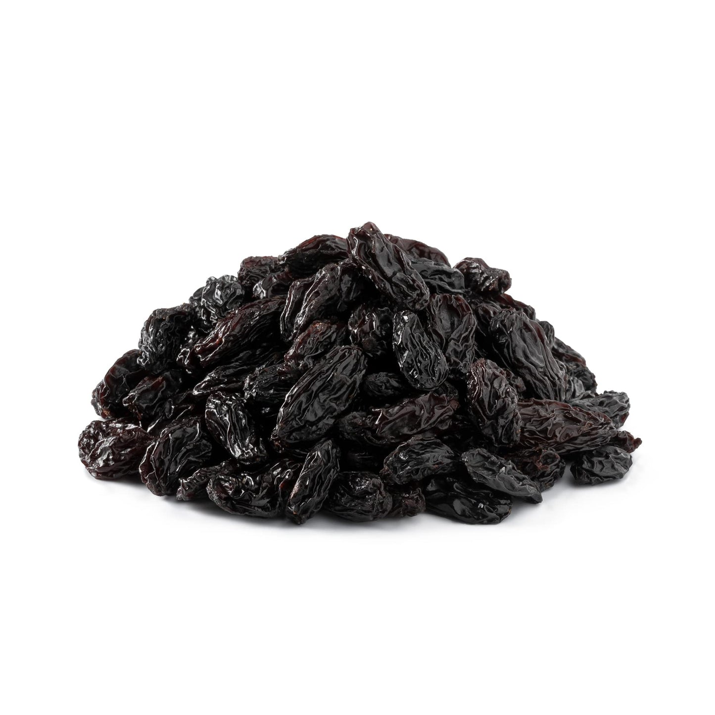 NUTS U.S. California Black Raisins, Unsulphured, Seedless, 100% Natural, No Added Sugar, 2 lbs, Resealable Bag