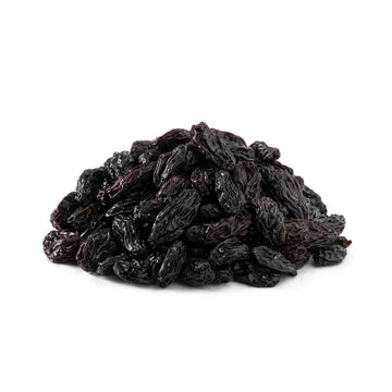 NUTS U.S. California Black Raisins, Unsulphured, Seedless, 100% Natural, No Added Sugar, 2 lbs, Resealable Bag
