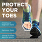 Homergy Original Soft Gel Toe Cap - 6 Big Toe Protectors For Women & Men, Cushioning Toe Sleeves To Provide Relief From Missing/