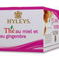 Hyleys Wellness Ginger & Honey Black Tea - Natural Digestive Support With Pure Ceylon Tea - 25 Tea Bags
