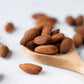 Food To Live Dry Roasted California Almonds, 12 Ounces Oven Roasted Whole Nuts, Unsalted, No Oil Added, Vegan, Kosher, Bulk. Goo