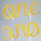 Gold 1St Birthday Topper, Double Sided Glitter, Number One Cake Topper Decoration, One Year Bday Party Decor For Girls And Boys,