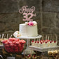 Lingteer Happy 32Nd Birthday Cake Topper - Cheers To 32Nd Birthday 32 Years Old Birthday Party Cake Decorations Sign.