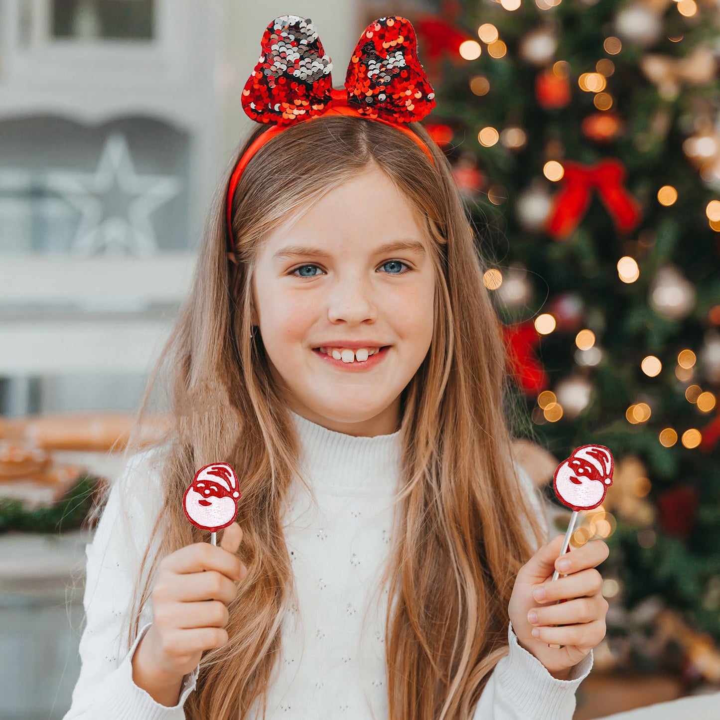 Fruidles Christmas Santa Clause Lollipop, Mixed Fruit Flavor, Made In Brazil, Individually Wrapped, 15G Pops, Approx. 30 Pops Pound (Half-Pound)