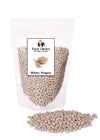 Food Library Whole White Peppercorn (Sabut Safed Mirch) (400Gm)