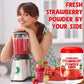 12Oz Organic Freeze Dried Strawberry Powder - 100% Natural Dry Strawberries, No Added Suger, Vegan & Non-Gmo, Strawberry Powder
