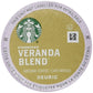 Starbucks Coffee K-Cup Pods, Veranda Blend, Blonde Roast Coffee, Notes Of Toasted Malt & Milk Chocolate, Keurig Genuine K-Cup Pods, 32 Count (Pack Of 3)
