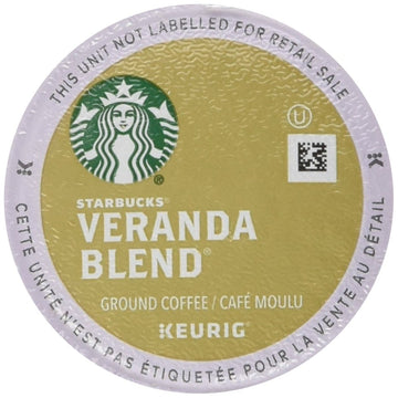 Starbucks Coffee K-Cup Pods, Veranda Blend, Blonde Roast Coffee, Notes Of Toasted Malt & Milk Chocolate, Keurig Genuine K-Cup Pods, 32 Count (Pack Of 3)