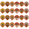 Crazy Cups Flavored Coffee Pods Variety Pack - 24 Count for Keurig - Recyclable Single Serve Cups, Model SYNCHKG125398