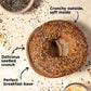 Queen St. Bakery Chia & Flax Seed Superfood Bagels - Vegan, Protein & Fibre, Gluten-Free, Allergen Free Bagels - 4 Count
