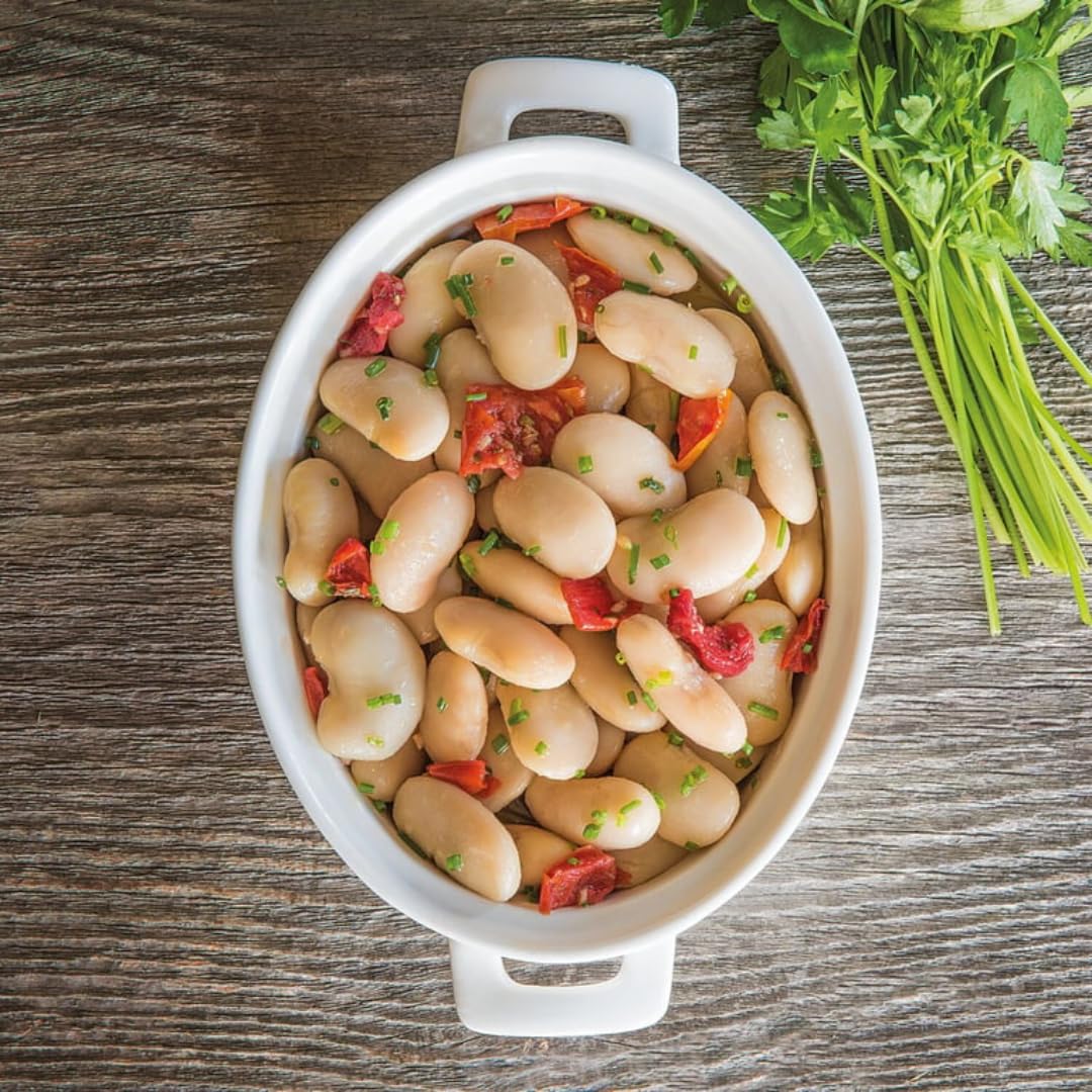 Divina Giant White Beans - 49.6 Ounce (3.1 lb) Pack - Premium Quality Legumes