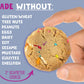 Allergy Smart Crunchy BIRTHDAY CAKE Cookies | Gluten Free, Nut Free, Egg Free, Dairy Free, Kosher, Celiac Safe | Delicious Vegan