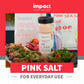 Impact Himalayan Pink Sea Salt Fine, Non-GMO, Gluten-Free, 16 Ounce Shaker