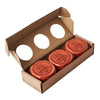 Kalan Red Velvet Amaranth Flour Wafer Thins, Vegan And Sugar-Free, Pack Of 3