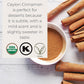 Starwest Botanicals Certified Organic Cinnamon Sticks, 1 lb, 2 3/4 Length | For Baking, Cooking & Beverages | Non-GMO, Kosher Ce