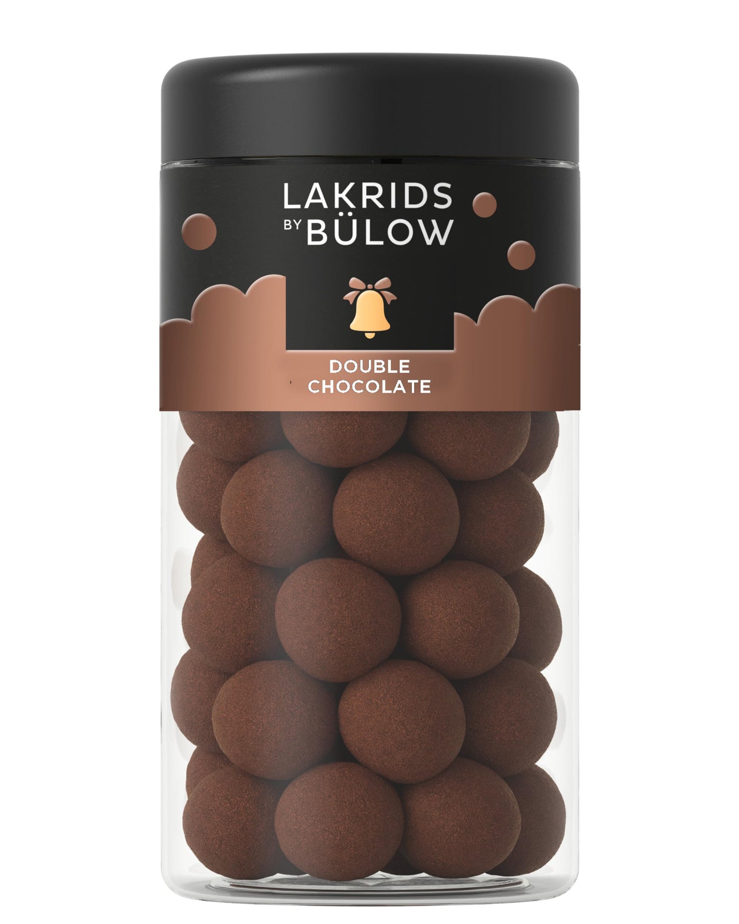 LAKRIDS BY BLOW - Double Chocolate - 10.4 oz - Chocolate Coated Gourmet Licorice with Crunchy Cocoa Nibs