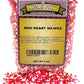 Mini Red, White & Pink Hearts, Valentine Sprinkles, Bulk Size (8 Oz.Resealable Zip Lock Bag)