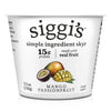 siggis Icelandic Strained Lowfat Yogurt, Mango Passionfruit, 5.3 oz., Single Serve Cup