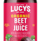 Lucy’S Family Owned - American Beets Organic 99% Pure Beet Juice, 34 Oz. Glass Bottle (Made From Fresh Pressed)