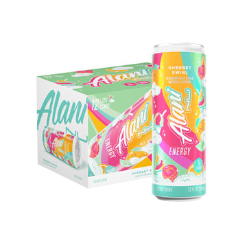 Alani Nu Energy Drinks - Sugar Free, 200mg Caffeine, Biotin & B Vitamins, 12 Fl Oz Cans, 12 Pack