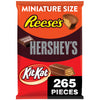 HERSHEY'S, KIT KAT and REESE'S Assorted Milk Chocolate Candy Variety Bag, 80.39 oz (265 Pieces)