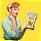 Gears Out Uncle Frank’s Wiener Bunny - Roasted & Salted Almonds, Dog-Themed Gift for Doxie Lovers, 8oz, Made in the USA