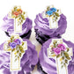 Sugar Robot Edible Easter Cross Decor for Cake Decorating -Edible Crosses for Cupcake Toppers - Easter Cake Toppers - Made in th