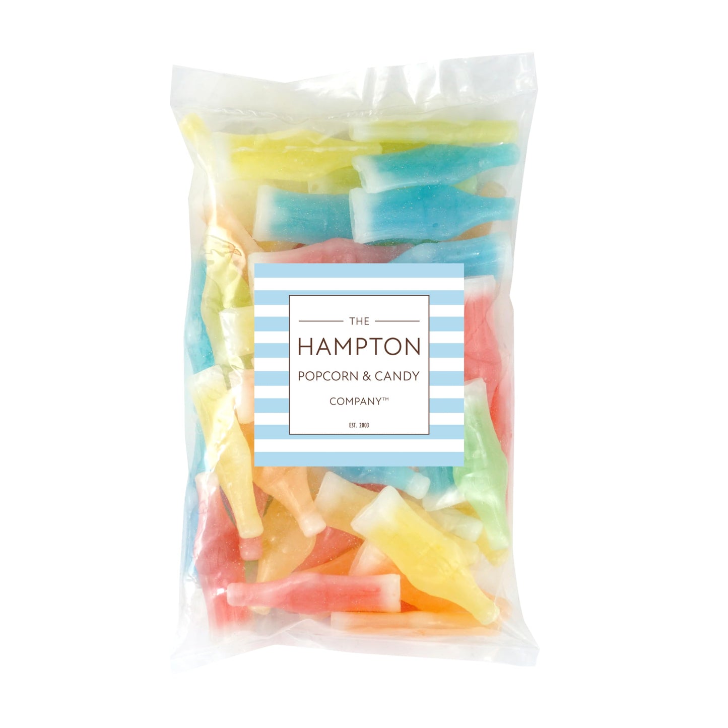 Wax Bottle Candy, 1Lb Bulk Bag, Wax Juice Bottle, Retro Candy