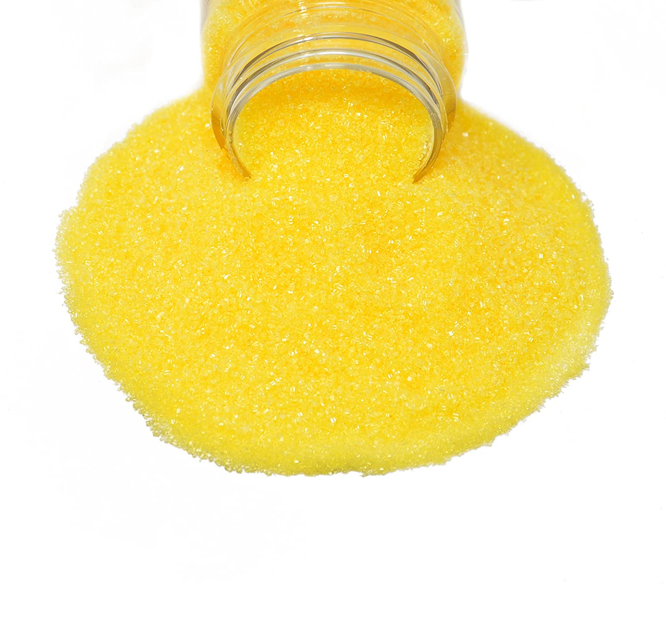 Mystic Sprinkles Sanding Sugar 4Oz Bottles (Heliodor - Bright Yellow Sanding Sugar 4Oz)