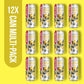 Seven Teas Classic Lemonade, Organic, 16 Fl Oz (Pack of 12 Cans)