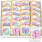 Butterfly Cookies 24 Pack Party Favors Basket Stuffers Decorated | Individually Wrapped Butterflies Sugar Cookies | Gift Basket Peanut & Nut Free Bulk