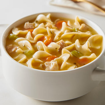 Progresso Traditional 99% Fat Free Chicken Noodle Soup, 19 oz, Pack of 12 - Healthy Comfort Food, Convenient Canned Meal