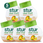 Stur Liquid Water Enhancer, Peach Mango, Sugar Free, Keto, Vegan, 1.62 Fl Oz (Pack of 5)