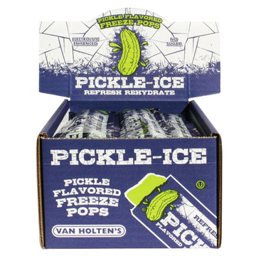 Van Holtens Pickles Pickle-Ice Freeze Pops - 24 Count Pack