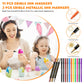 Jewem Edible Markers For Cookie Decorating,14 Pcs Ultra Fine Tip(0.5Mm) Food Coloring Pens, Upgrade Double Side Food Grade Pens For Decorating Fondant Cakes, Easter Eggs, Frosting, Macaron