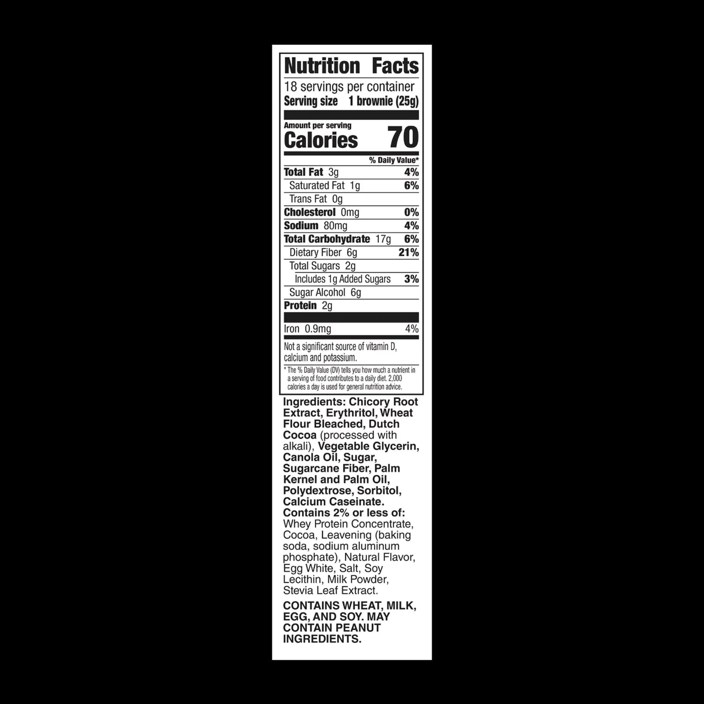 Fiber One Brownies, 70 Calories Each, 20% Daily Fiber, 28 Bars, No Artificial Ingredients