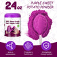 24Oz Purple Sweet Potato Powder - Deep Purple 100% Natural Ube Powder Food Coloring, No Gluten, No Fillers, Ube Extract For Baki