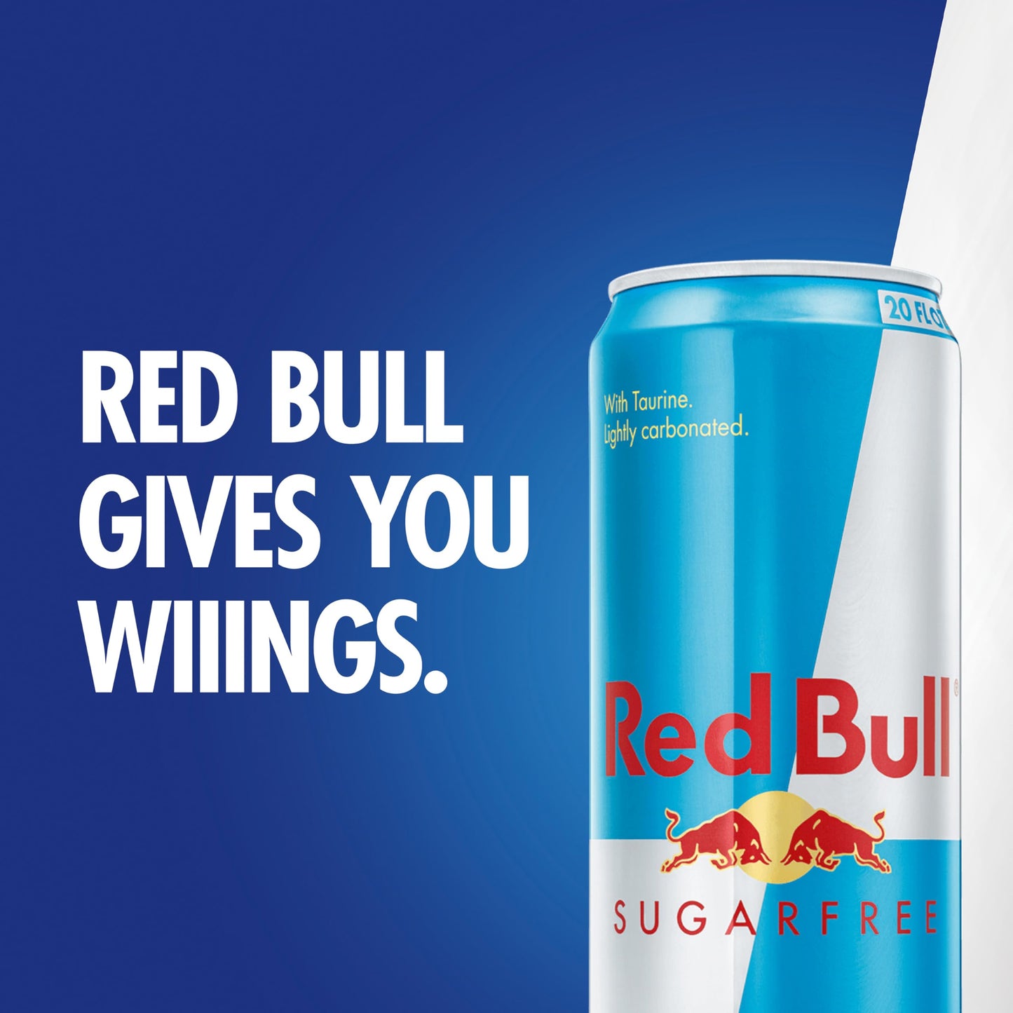 Red Bull Sugar Free Energy Drink, 20 Fl Oz, 12 Pack, Model RB36464
