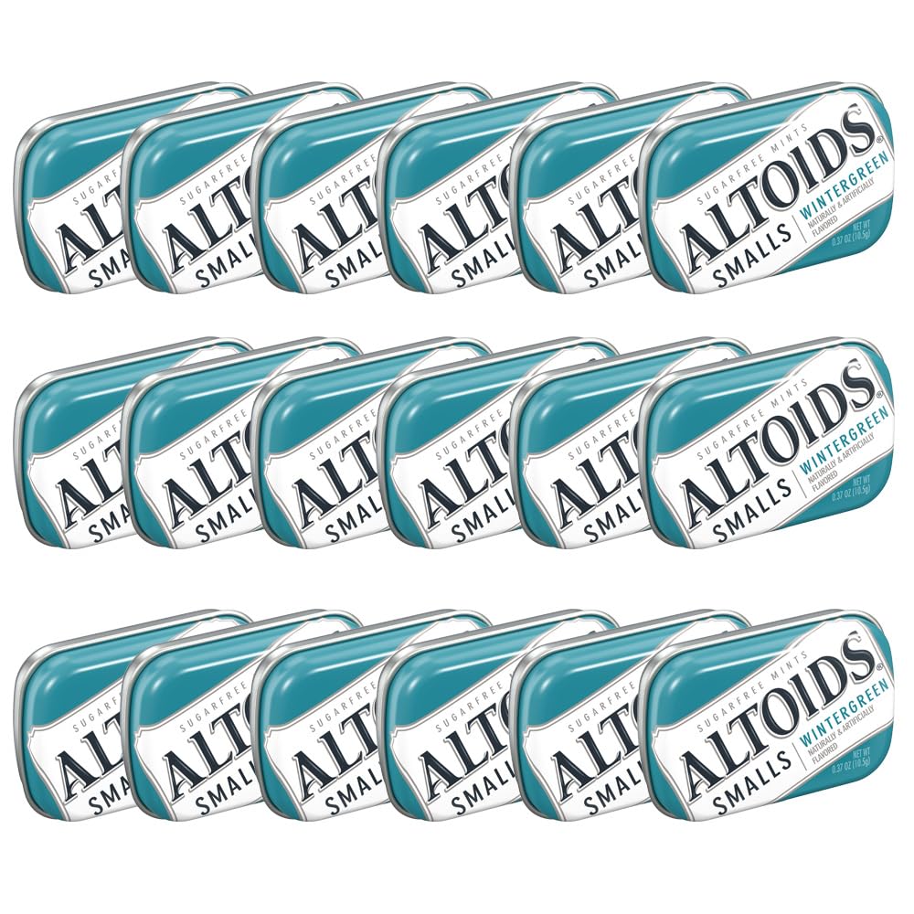 Altoids Smalls Wintergreen Mints, 0.37 Ounce Each (18 Pack, 6.6 Ounce Total)