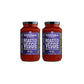 Sonoma Gourmet Roasted Veggies Pasta Sauce, USDA Organic, Non-GMO, Gluten-Free, 25 Ounce Jars (Pack of 2)