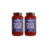 Sonoma Gourmet Roasted Veggies Pasta Sauce, USDA Organic, Non-GMO, Gluten-Free, 25 Ounce Jars (Pack of 2)