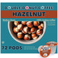 Double Donut Coffee Hazelnut Flavored Coffee Pods, Medium Roast, 72 Count, Compatible with Keurig K Cups