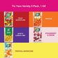 Tic Tacs Variety Pack Of 5 Fruity Flavors- Includes Orange Tic Tac, Tic Tac Fruit Adventure, Berry Adventure Tic Tacs, Strawberr
