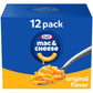 Kraft Original Mac & Cheese Macaroni And Cheese Dinner, 12 Ct Pack, 7.25 Oz Boxes