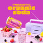 Daytrip Organic Sparkling Prebiotic Soda - Low Sugar, Low Calorie, 12-Pack Fruit Variety