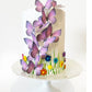 Sugar Robot Edible Butterflies - Large Cake Toppers - 3 inches - Light Purple - Premium Crafted - Made in the USA