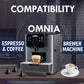 Lavazza Blue Coffee Pods Variety Pack - 100 Count (2 Packs of 50) - Medium Roast Espresso, Compatible with Lavazza LB Machines