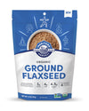 Manitoba Harvest Organic Ground Flaxseed, 3g Plant Based Protein and 4.5g Omegas 3 & 6 per 15g Serving - Perfect for Smoothies, 