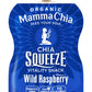 Mammachia Chia Squeeze Wild Raspberry Vitality Snack, Vegan Friendly, Kosher, USDA Certified Organic, Gluten Free & Non-GMO, 3.5
