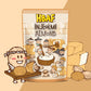 HBAF Korean Injeolmi Rice Cake Chocolate Almonds Snack - 120g Protein Treat for Work, Travel, Camping, and Parties